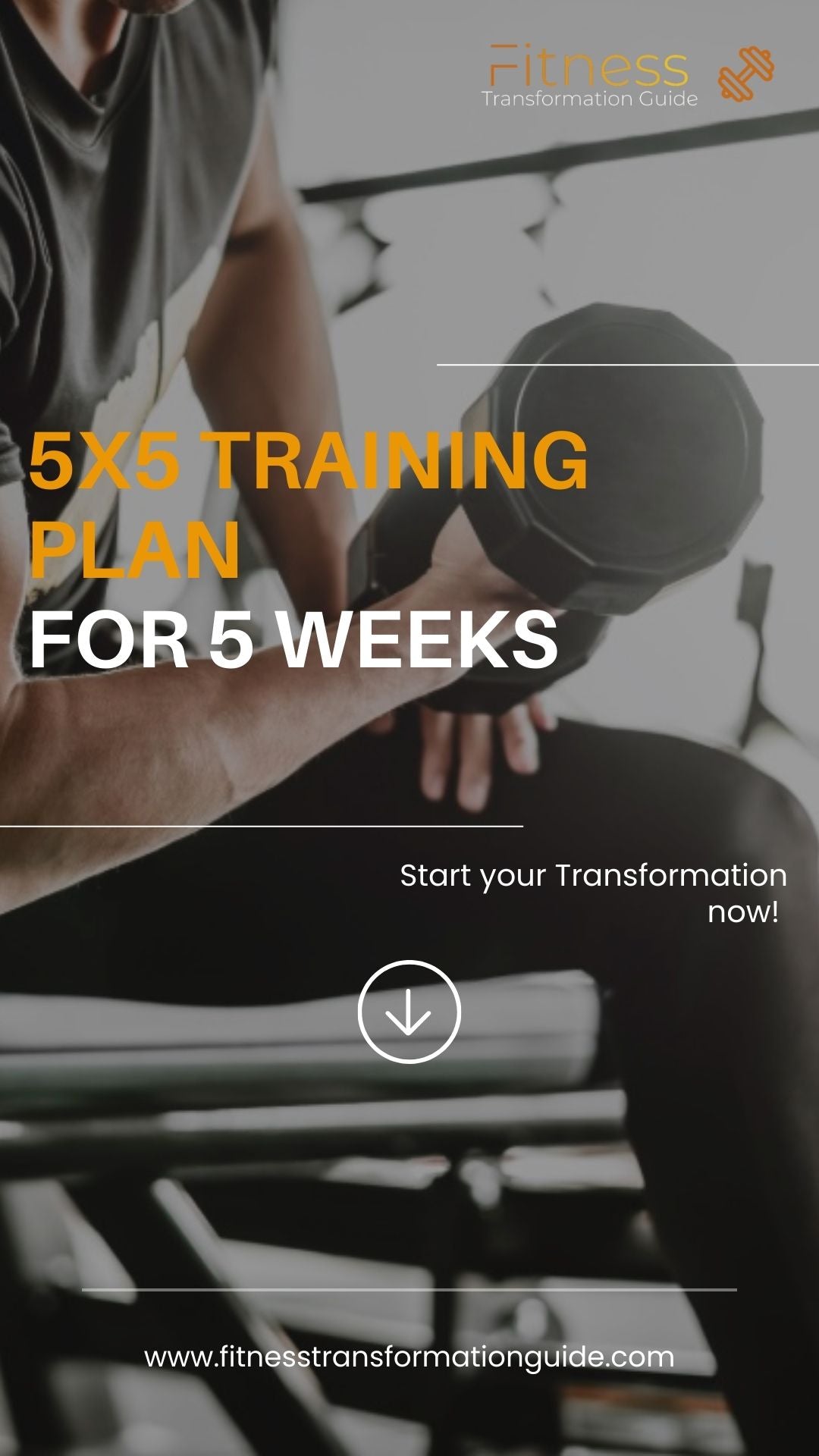 5x5 Training Plan for 5 Weeks